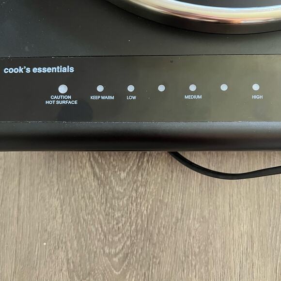 Keystone Cooks Essentials Halogen Hot Plate Burner Countertop Cook Top Camping - Picture 3 of 8